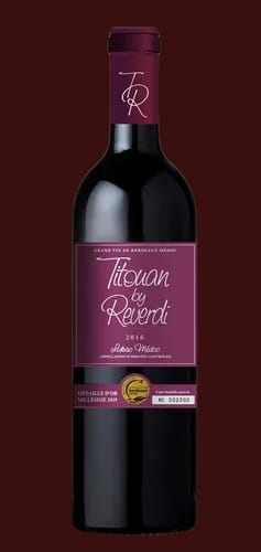 Bouteille de la cuvée éphémère Titouan 2016